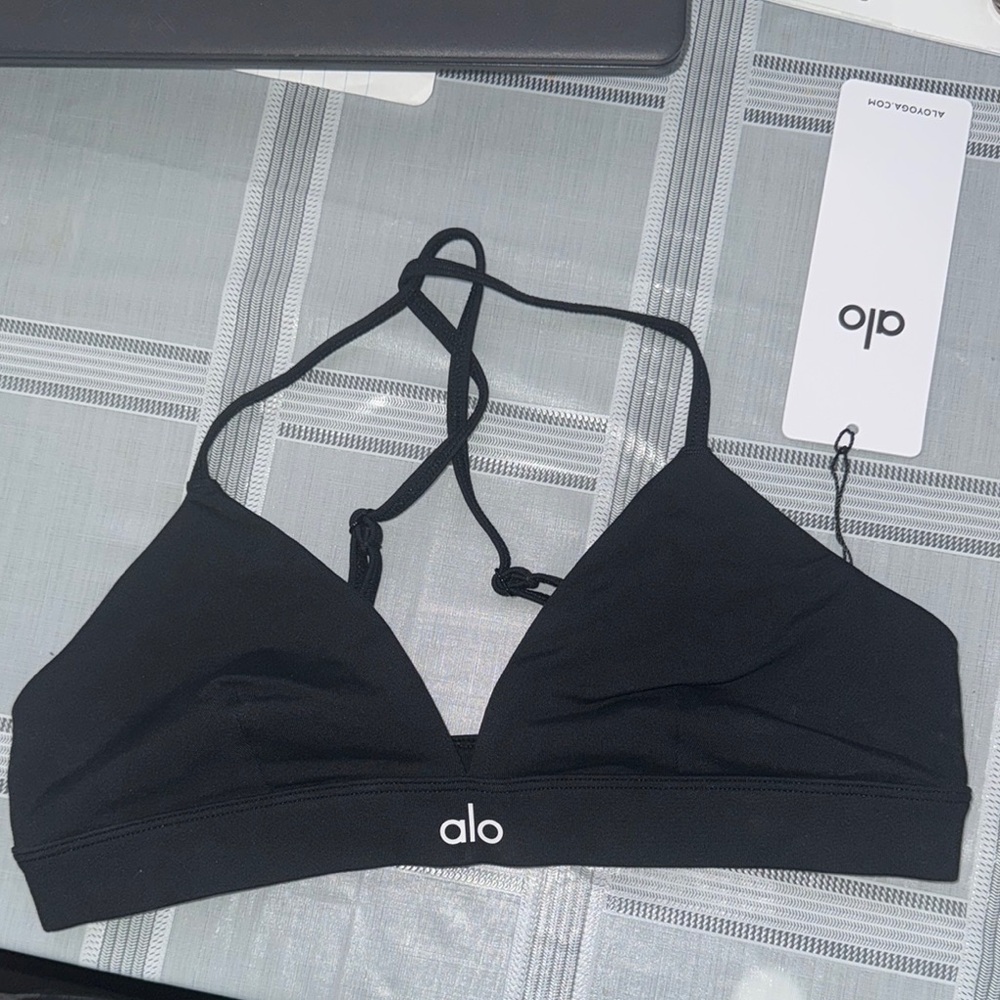 ALO Yoga Black Sports Bra